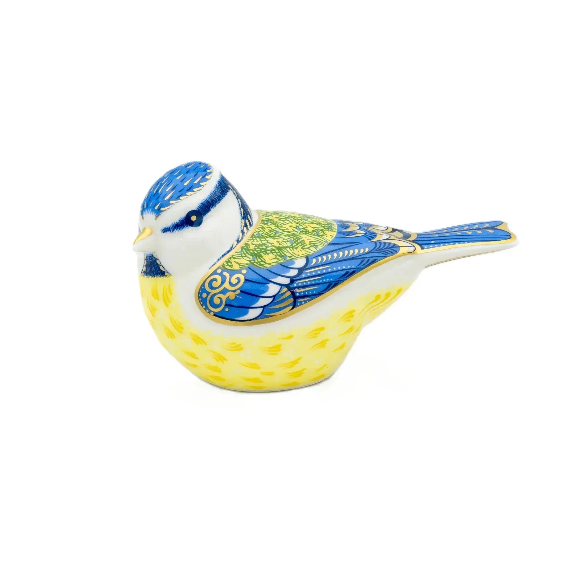 Royal Crown Derby Garden Bluetit Paperweight