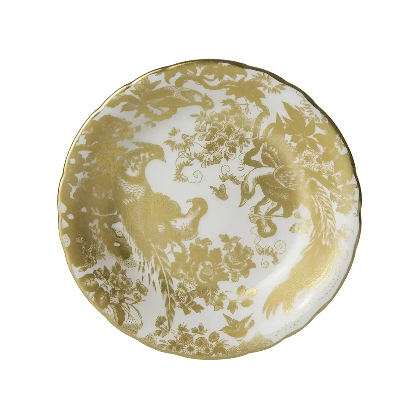 Royal Crown Derby Gold Aves Oatmeal Cereal Bowl