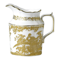 Royal Crown Derby Gold Aves Cream Milk Jug