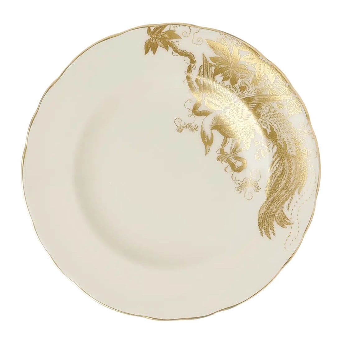 Royal Crown Derby Gold Aves Motif 36pc Dinner Set