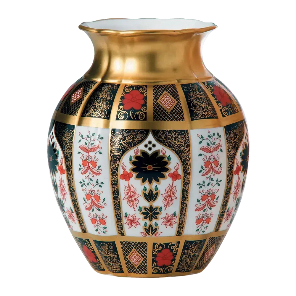 Royal Crown Derby Imari SGB 10" Tulip Vase