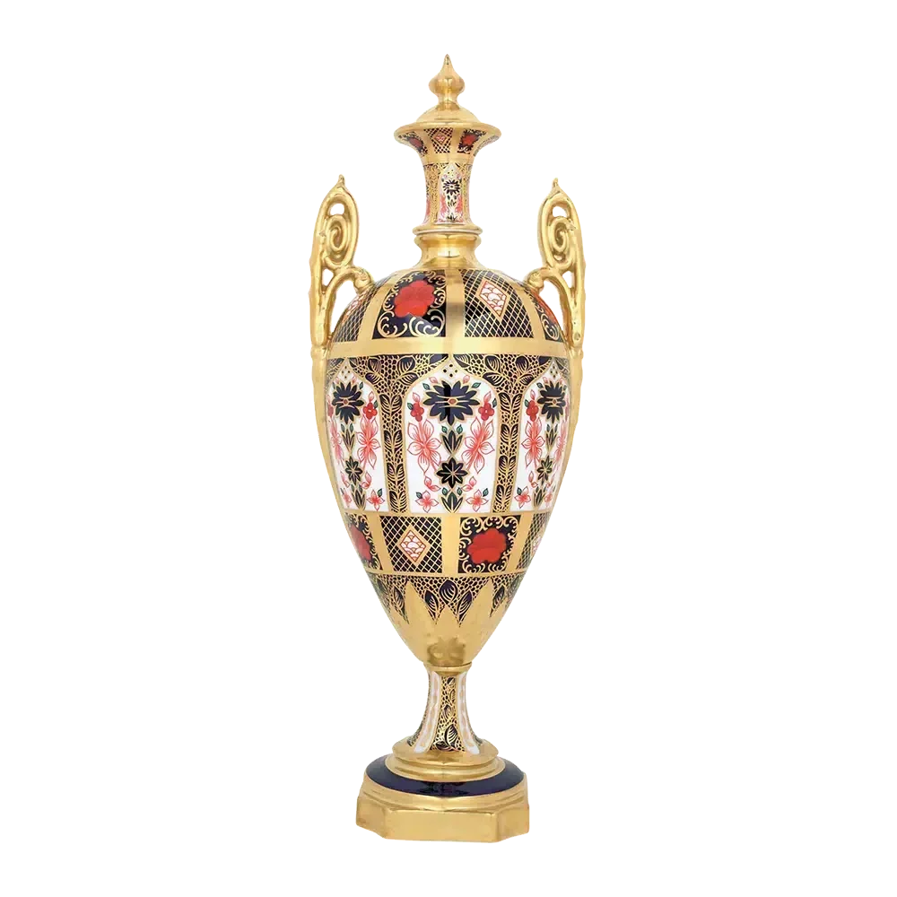 Royal Crown Derby Imari SGB Large Trophy Vase