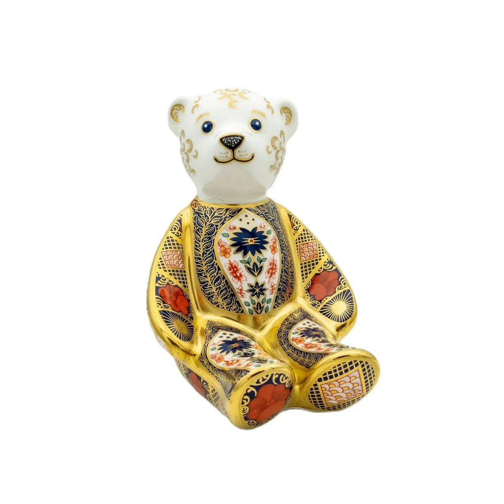 Royal Crown Derby Imari SGB Bear Paperweight
