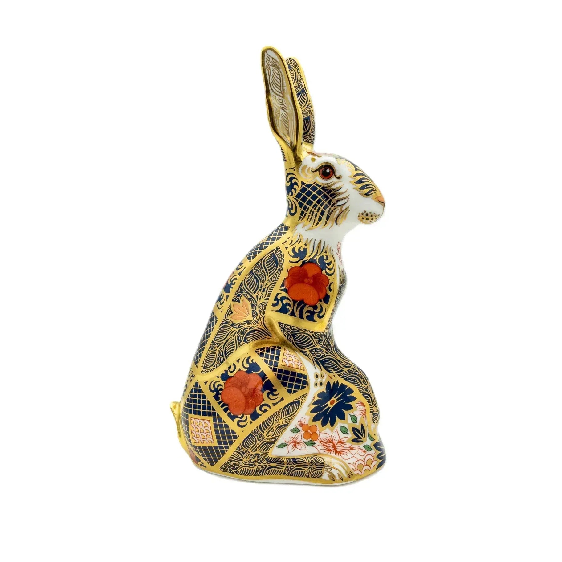 Royal Crown Derby Imari SGB Hare Paperweight