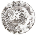 Royal Crown Derby Palladium Aves Fluted Dessert Plate
