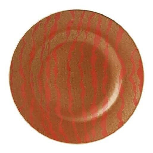 Royal Crown Derby Ruche Flow Red 8" Salad Plate