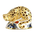 Royal Crown Derby Savannah Leopard Paperweight