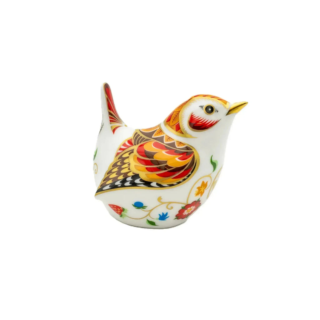 Royal Crown Derby William Shakespeare Wren Paperweight