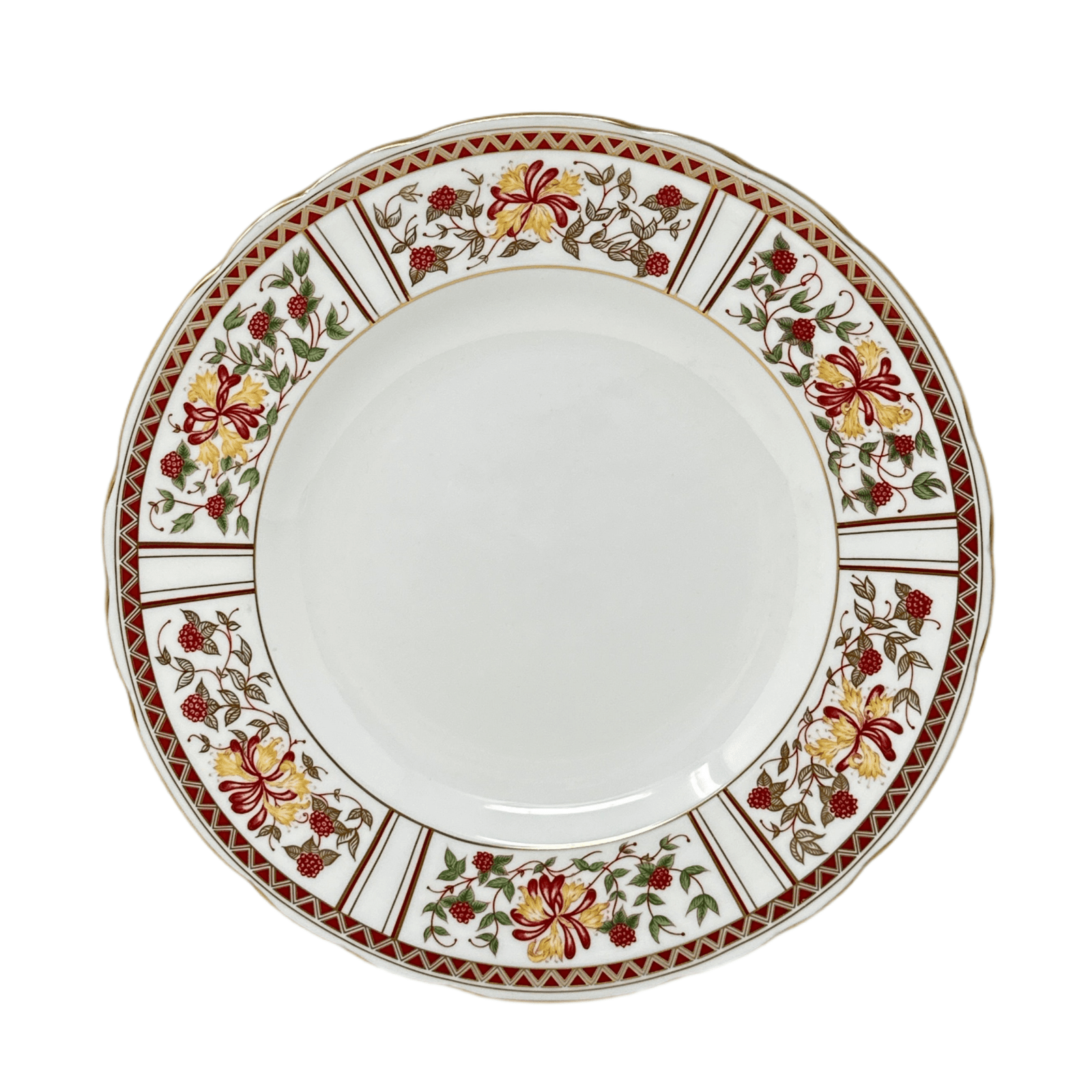 Royal Crown Derby Honeysukle Dinner Plate