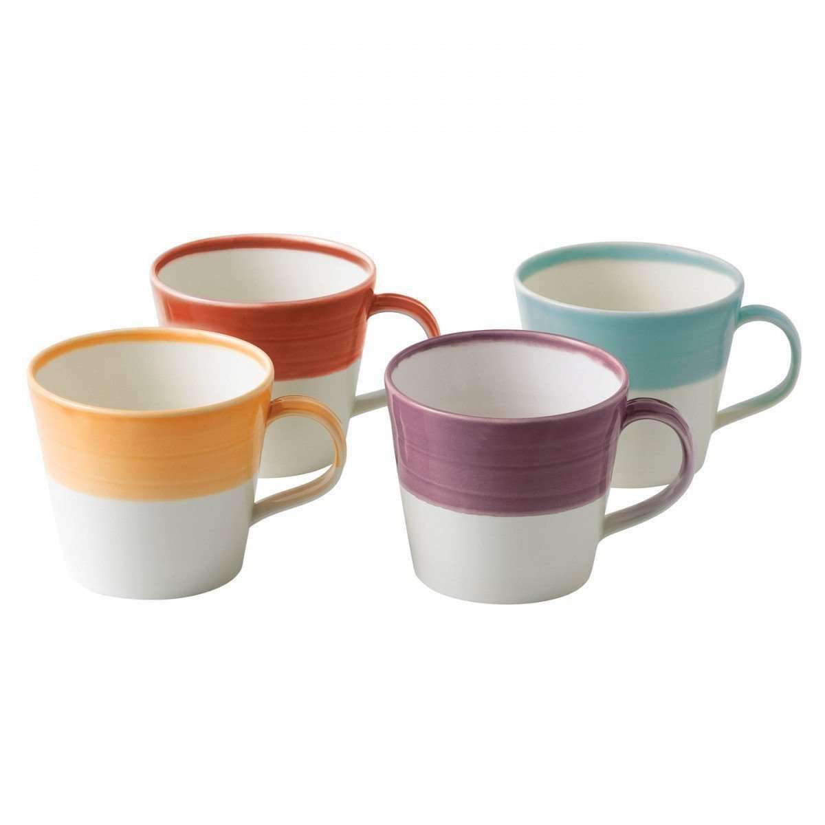 Royal Doulton 1815 Bright Colours Mugs - Set of 4