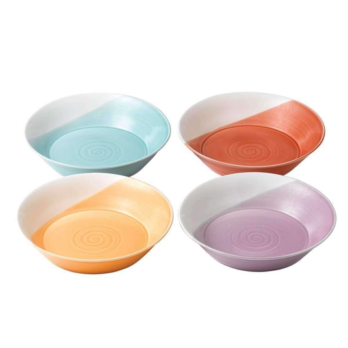 Royal Doulton 1815 Bright Colours Pasta Bowls - Set of 4