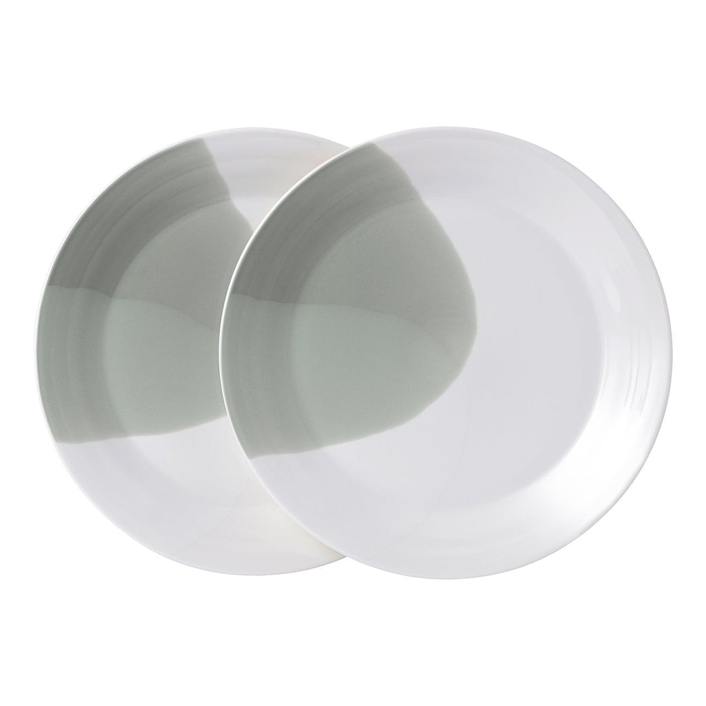 Royal Doulton 1815 Signature Green Salad Plate - Set of 2