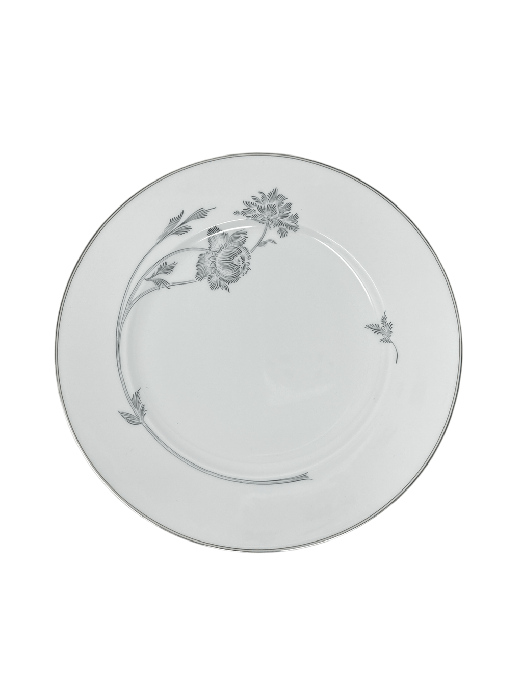 Allure Platinum Dinner Plate by Royal Doulton