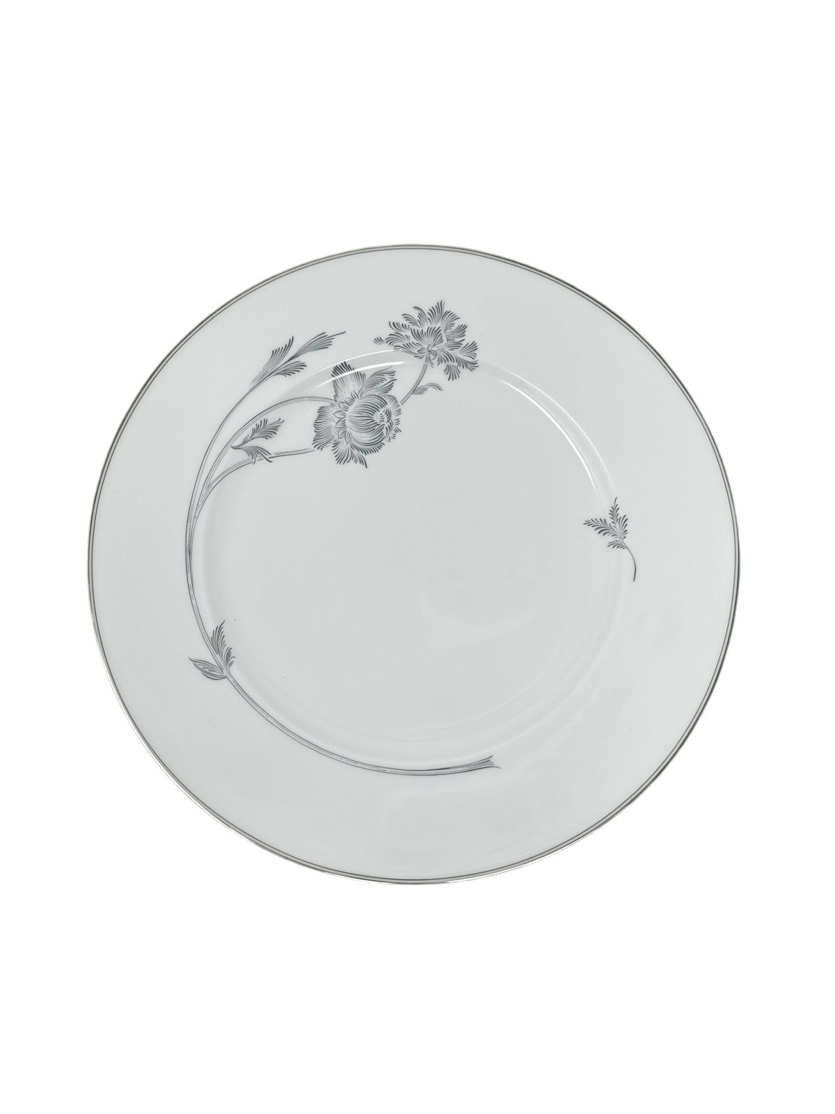 Allure Platinum Dinner Plate by Royal Doulton