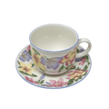 Blooms Teacup & Saucer Set by Royal Doulton