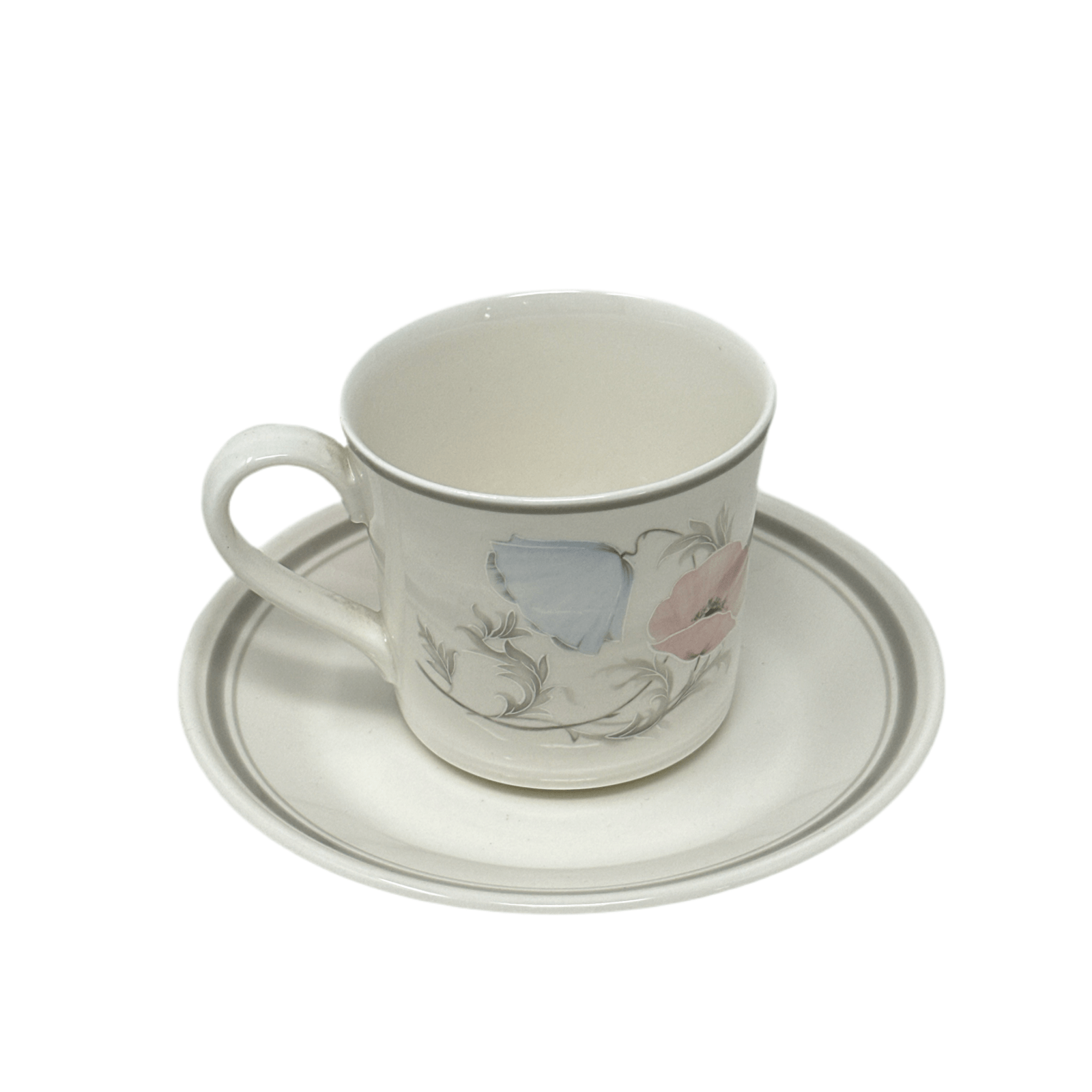 Brompton Teacup & Saucer Set by Royal Doulton