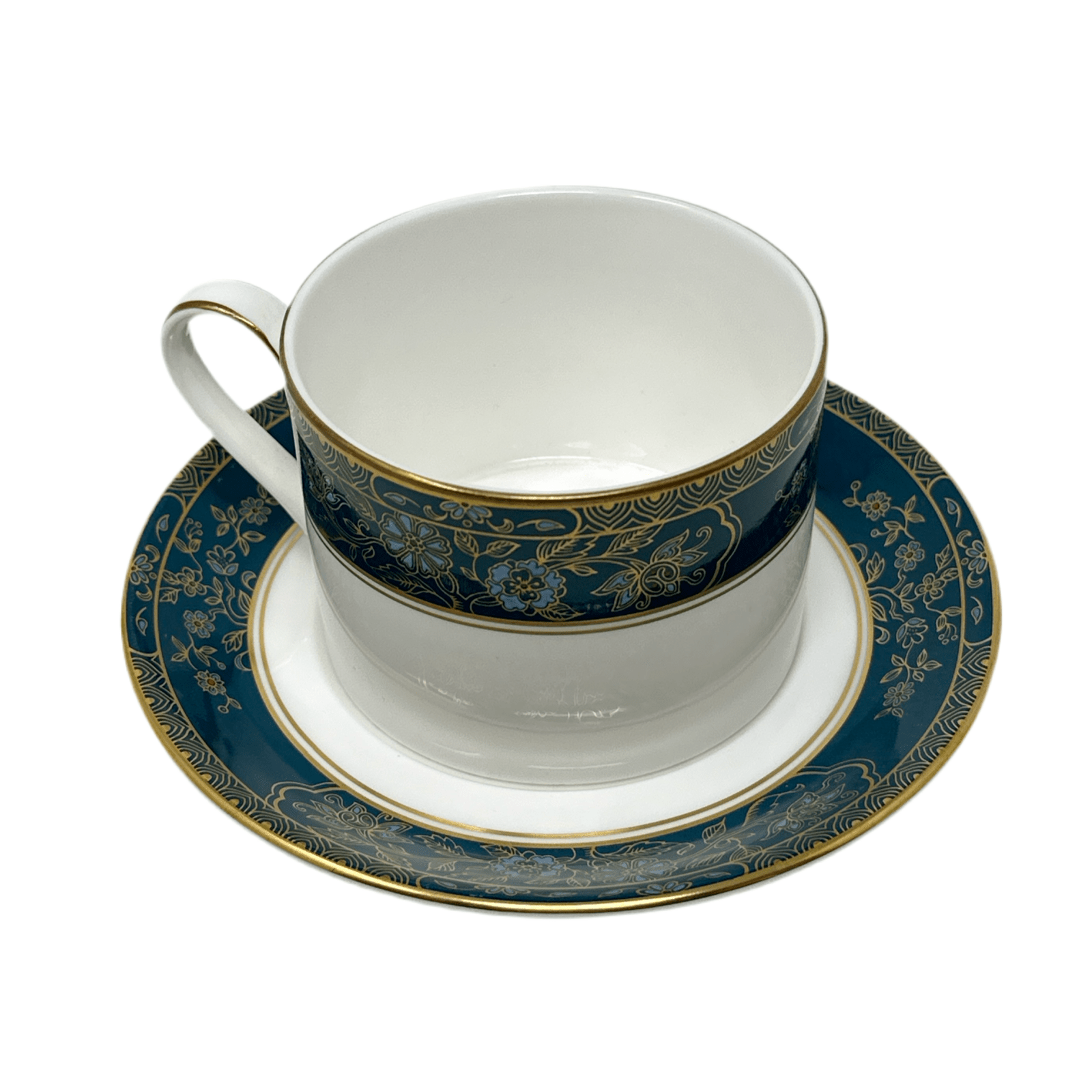Carlyle Flat Cup & Saucer set by Royal Doulton