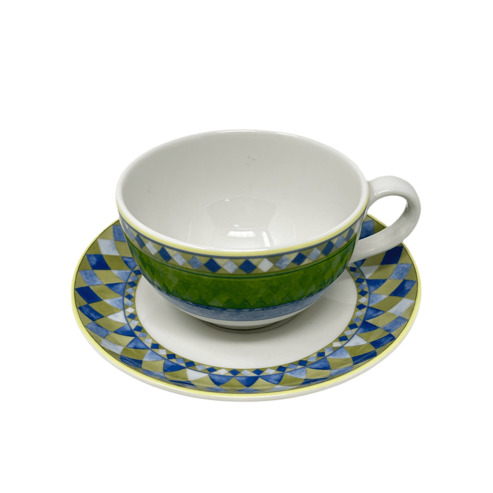 Carmina Breakfast Cup & Saucer by Royal Doulton