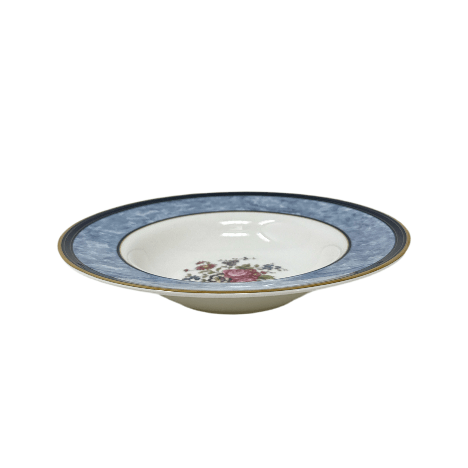 Centennial Rose Accent Rim Soup by Royal Doulton
