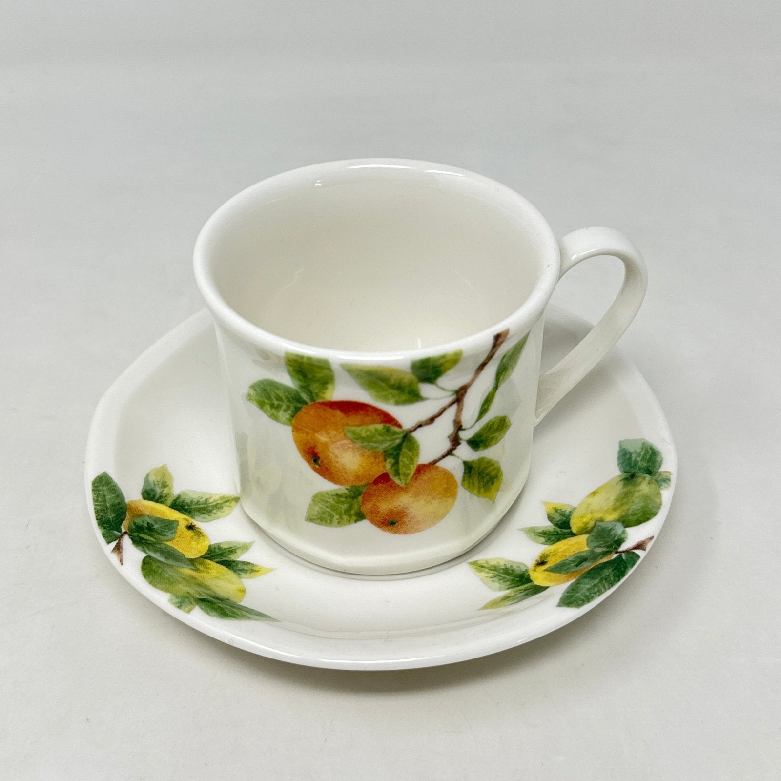 Citrus Grove Teacup & Saucer by Royal Doulton
