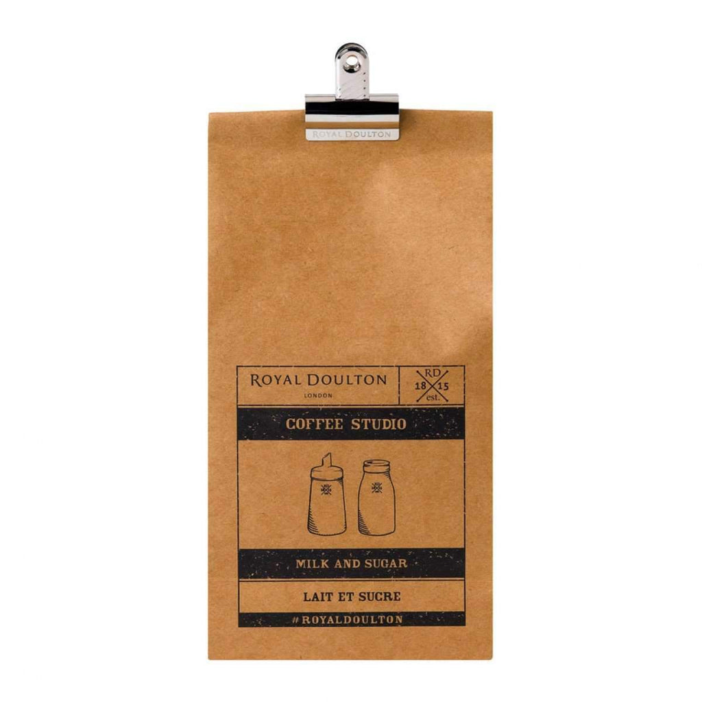 Royal Doulton Coffee Studio Cream & Sugar