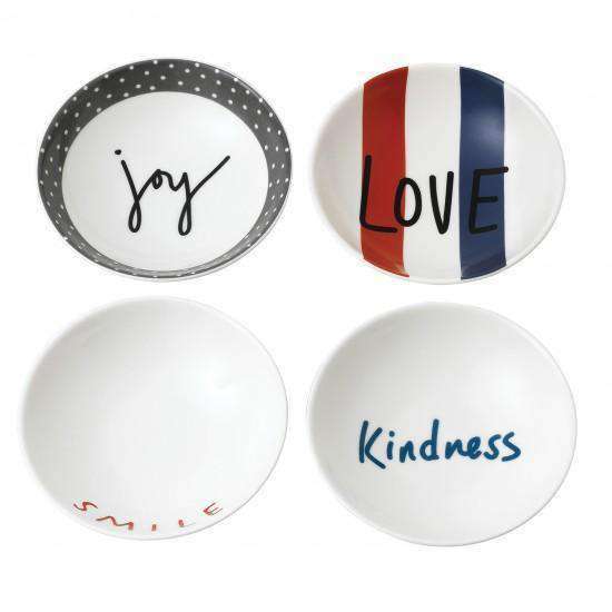 Royal Doulton Ellen DeGeneres Joy Bowl 5.5" Mixed - Set of 4