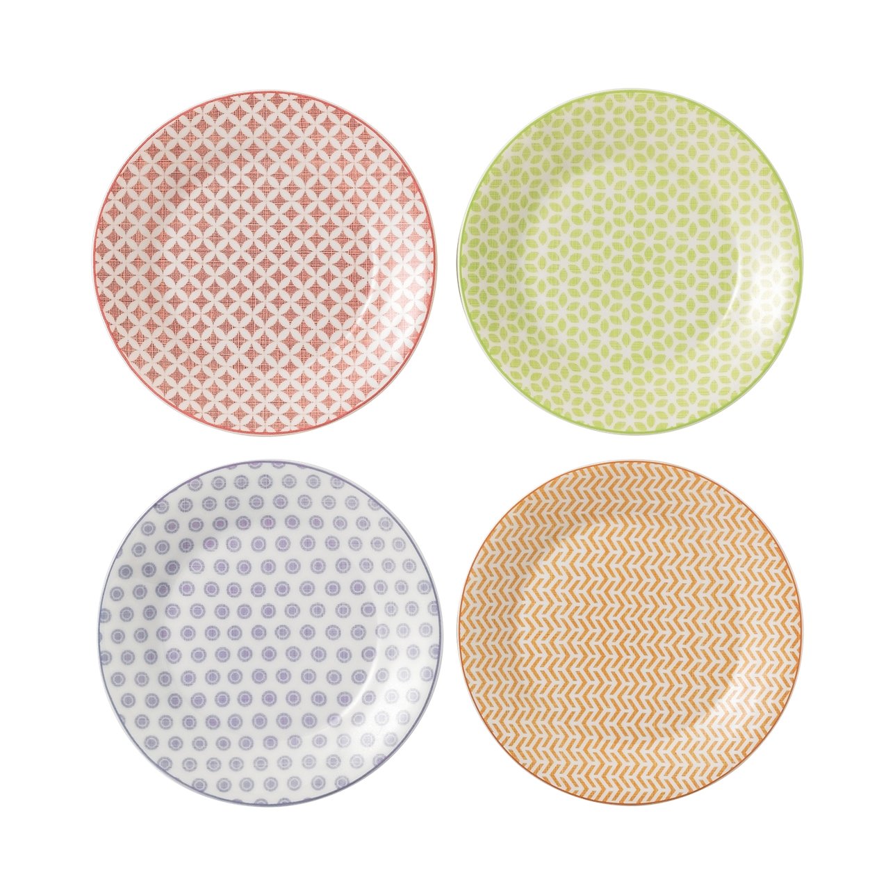 Royal Doulton Pastels Accent 6.3" Side Plates - Set of 4