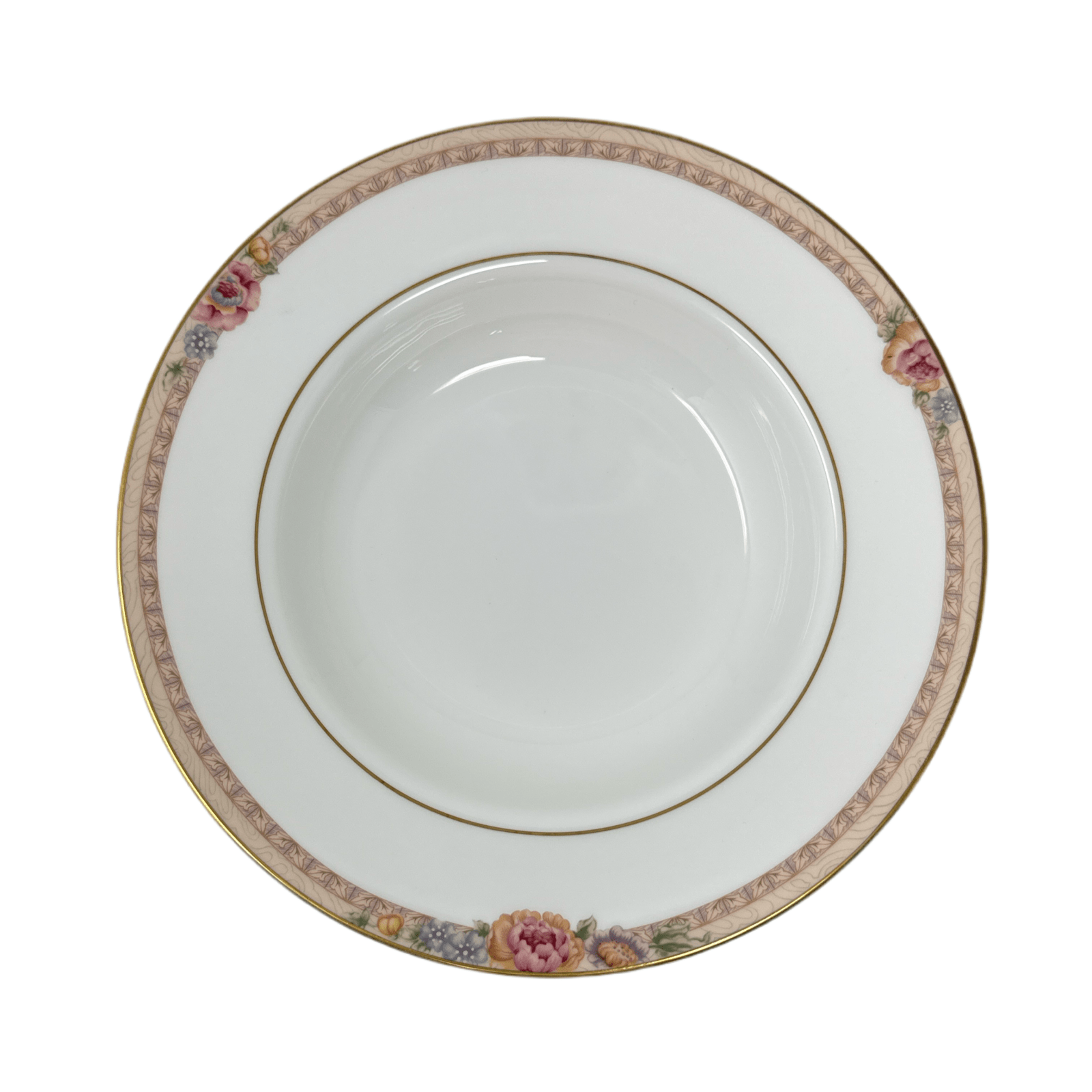 Royal Doulton Darjeeling Accent Rim Soup