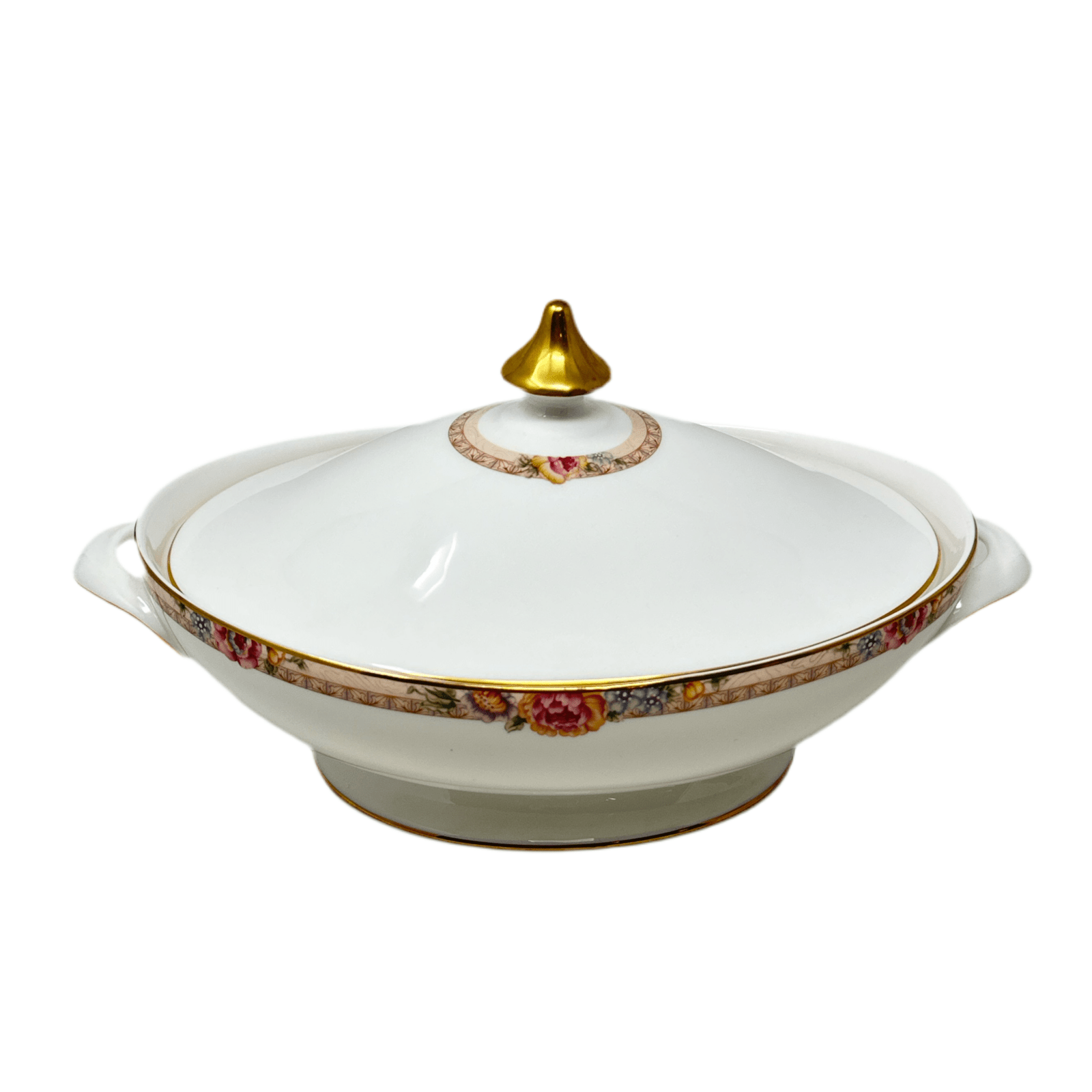 Royal Doulton Darjeeling Covered Vegetable Bowl