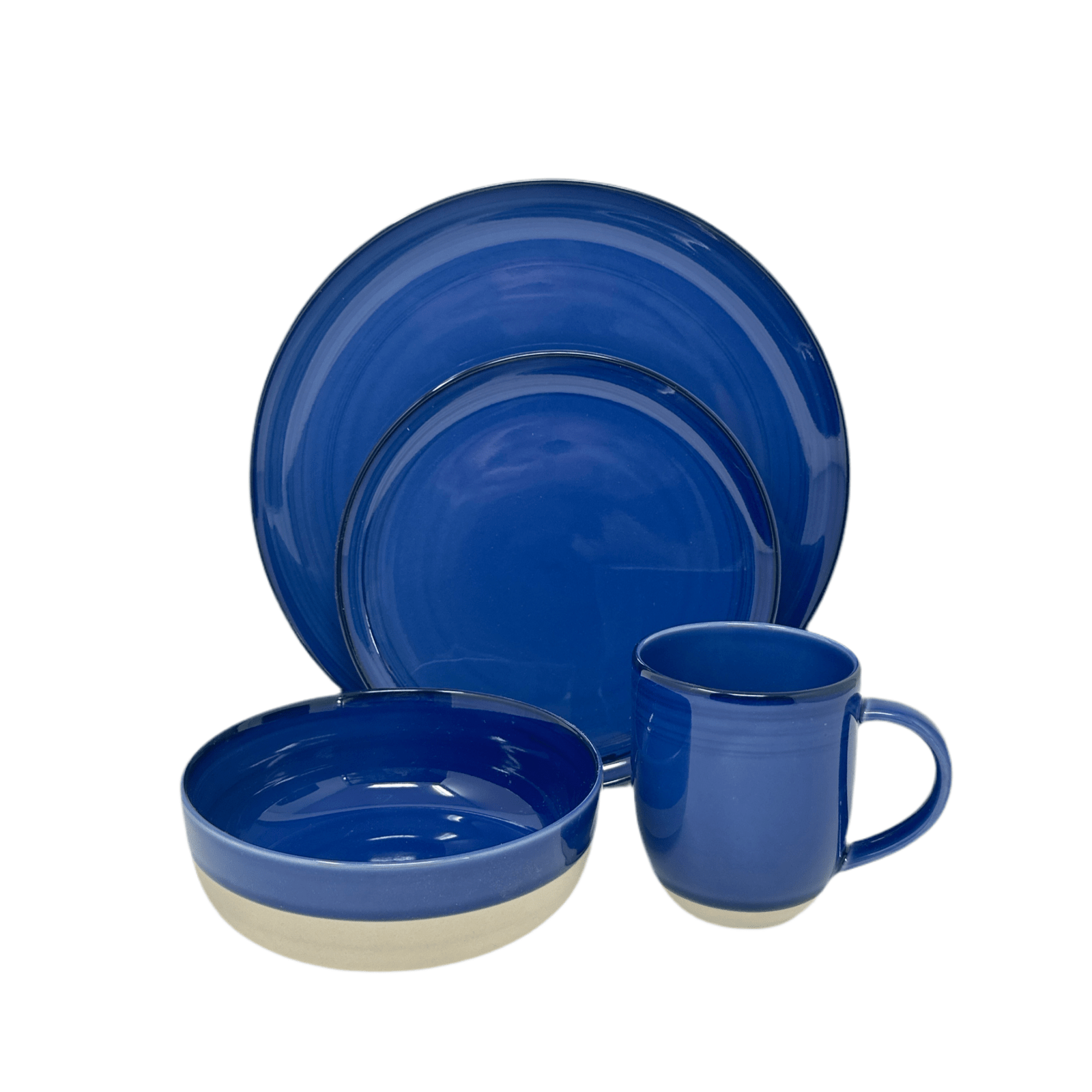 Royal Doulton Ellen Degeneres Cobalt Blue - 4 Piece Place Setting
