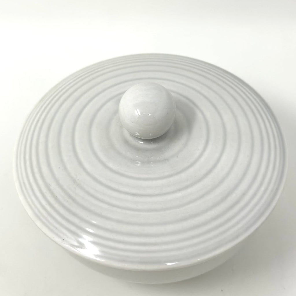 Royal Doulton Gordon Ramsay Maze Light Gray Sugar Bowl with Lid