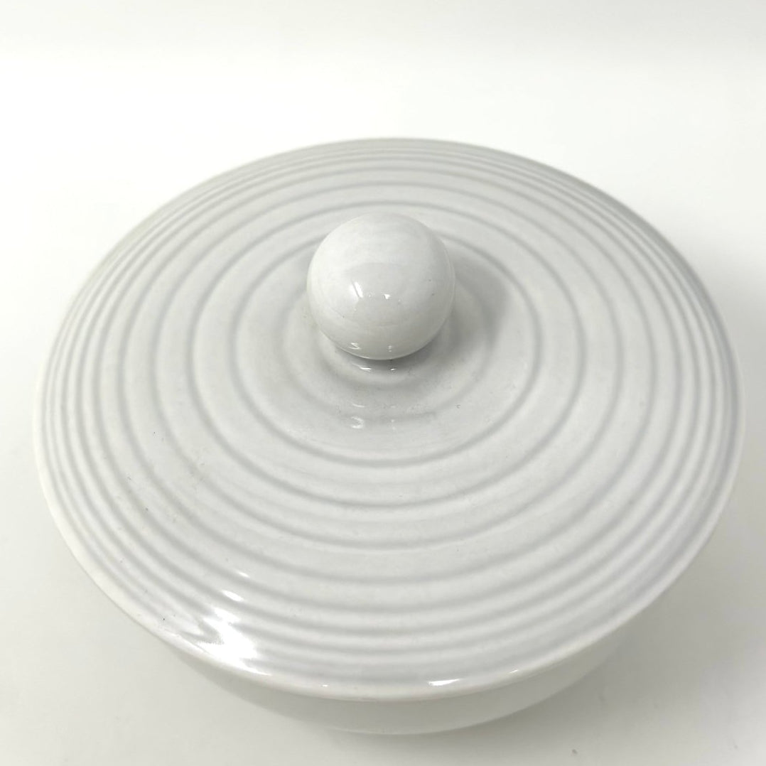 Royal Doulton Gordon Ramsay Maze Light Gray Sugar Bowl with Lid