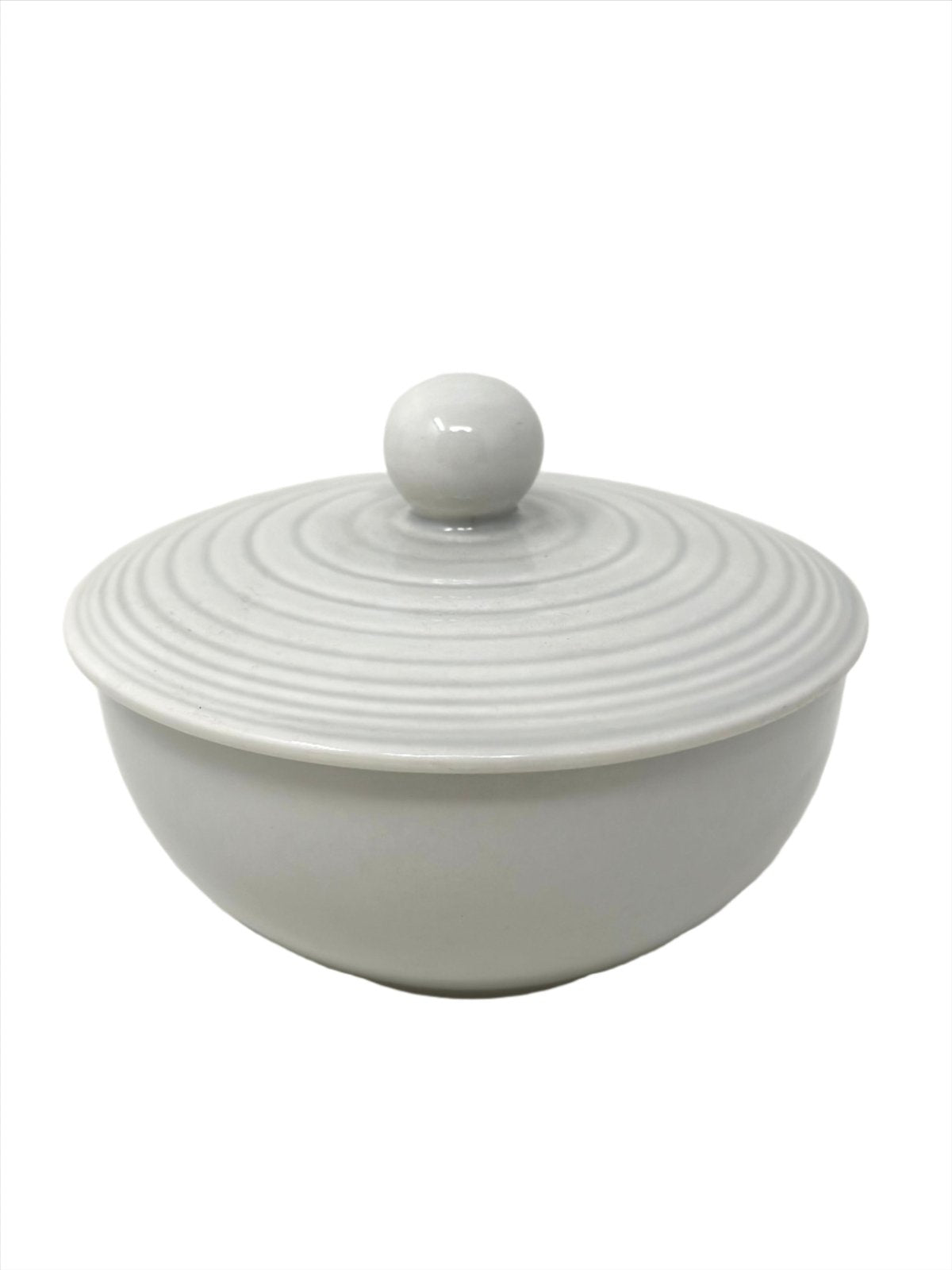Royal Doulton Gordon Ramsay Maze Light Gray Sugar Bowl with Lid