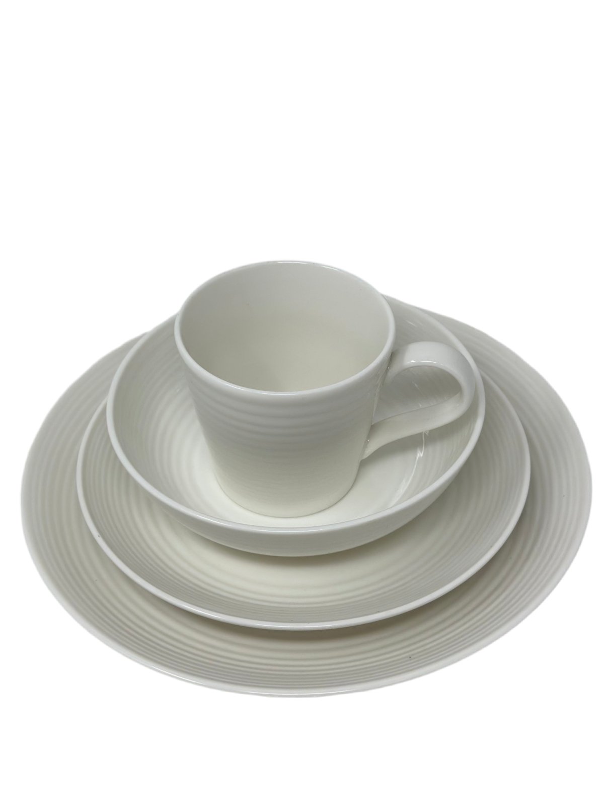 Royal Doulton Gordon Ramsay Maze White - 4 Piece Place Setting