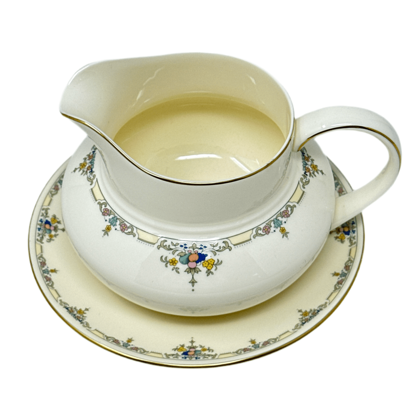Royal Doulton Melanie Gravy Boat with Stand
