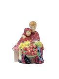Royal Doulton Miniature Street Vendors Flower Seller’s Children