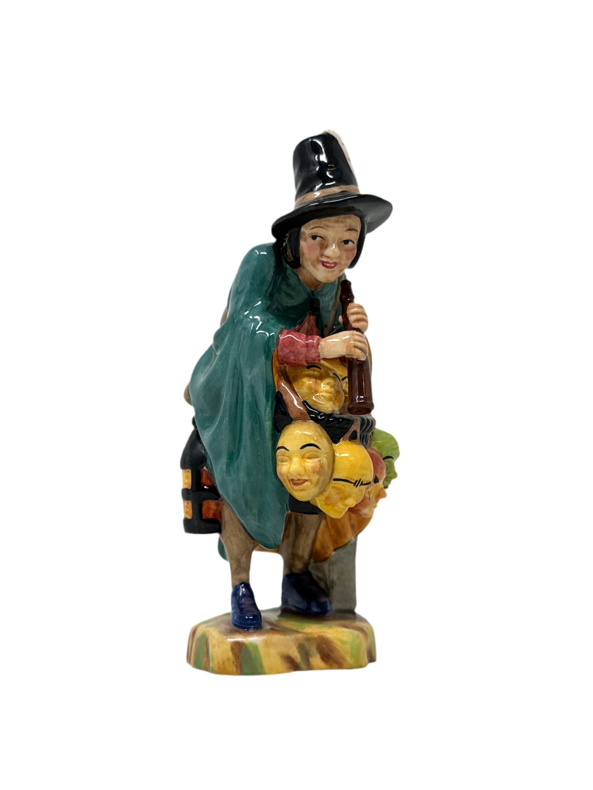 Royal Doulton Miniature Street Vendors Mask Seller