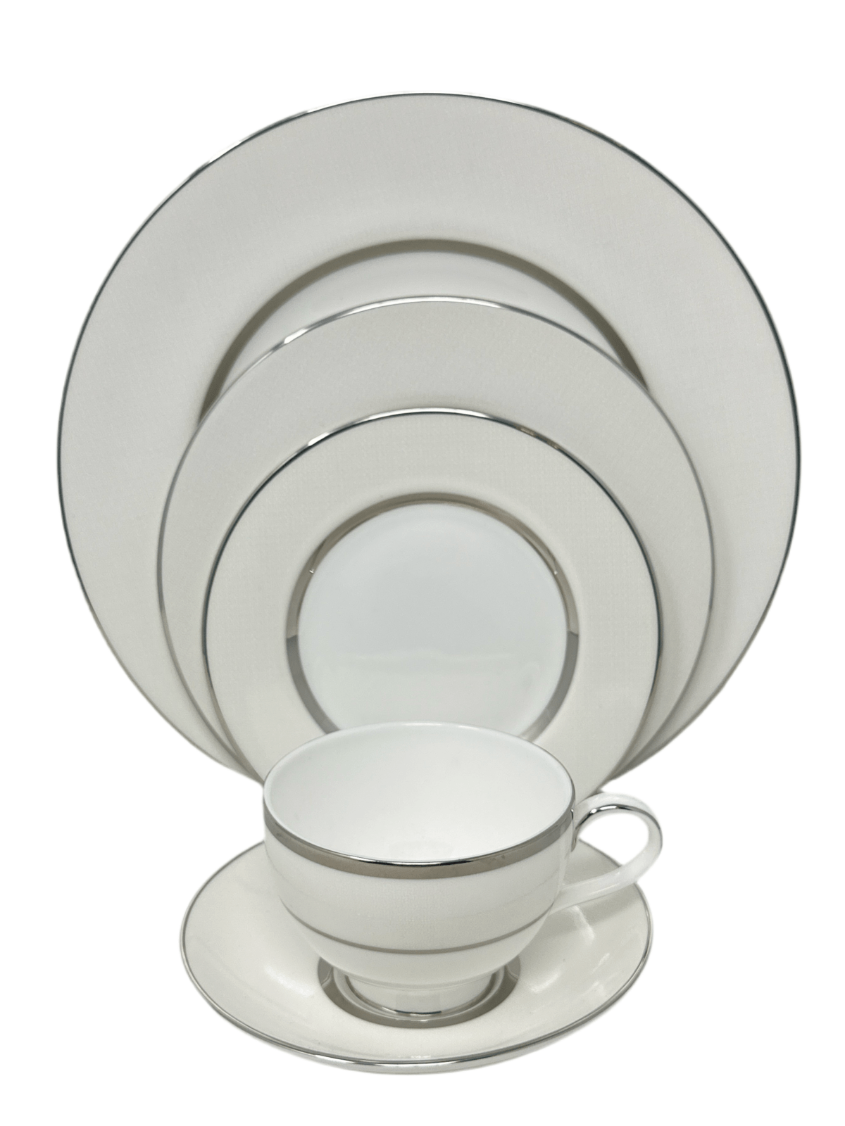 Royal Doulton Platinum Silk - 5 Piece Place Setting