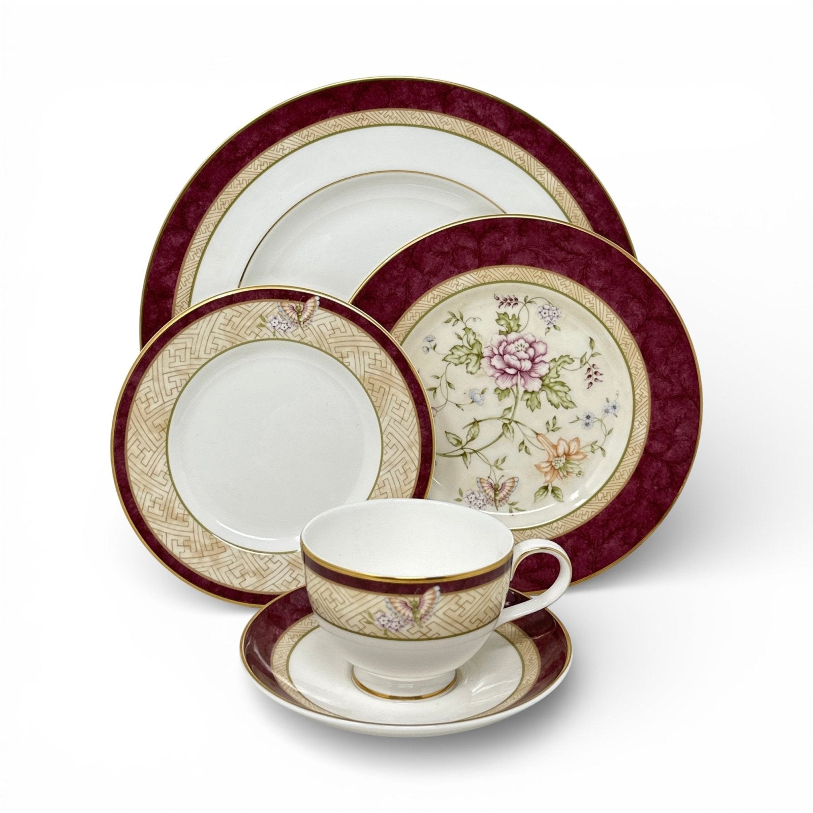 Royal Doulton Rosewood - 5 Piece Place Setting