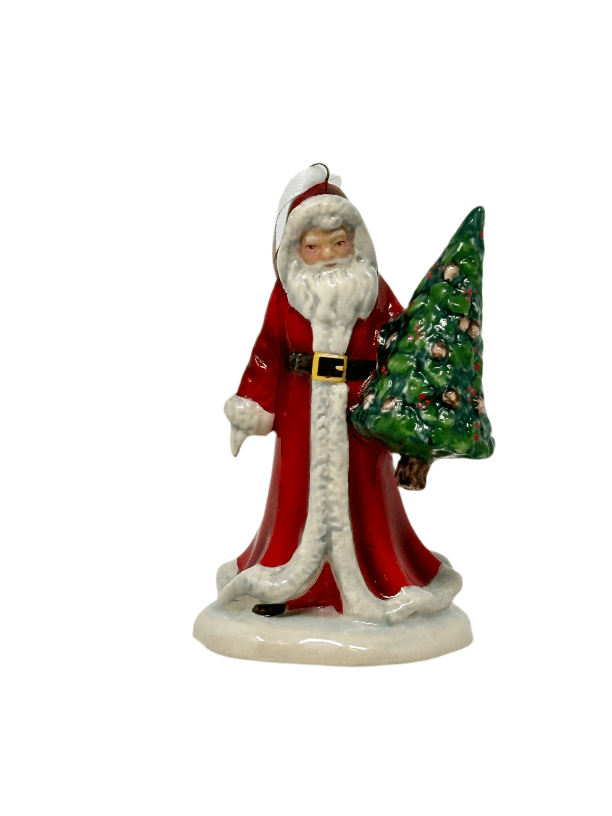 Royal Doulton Santa & Tree Ornament
