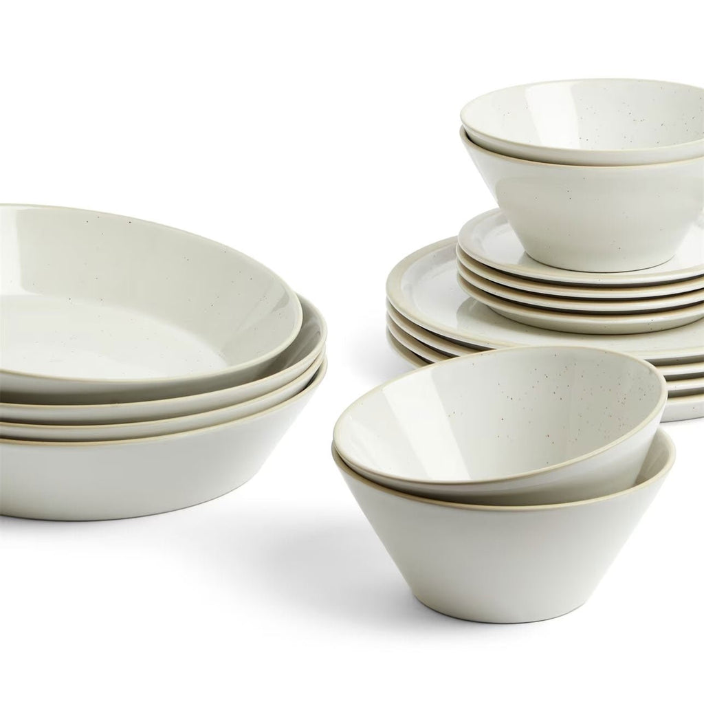 Royal Doulton Urban Dining Dinnerware Set White, 16 Piece Set
