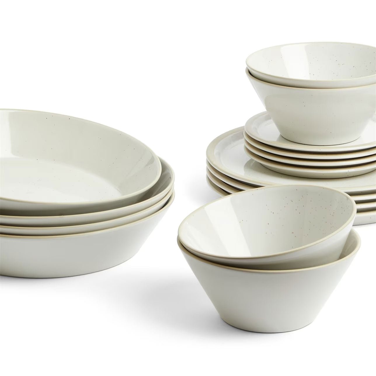 Royal Doulton Urban Dining Dinnerware Set White, 16 Piece Set