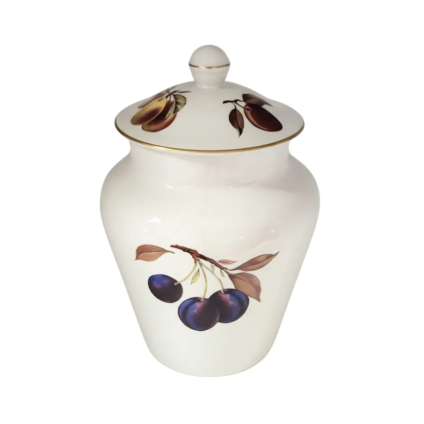 Royal Worcester Evesham Gold Cookie Jar