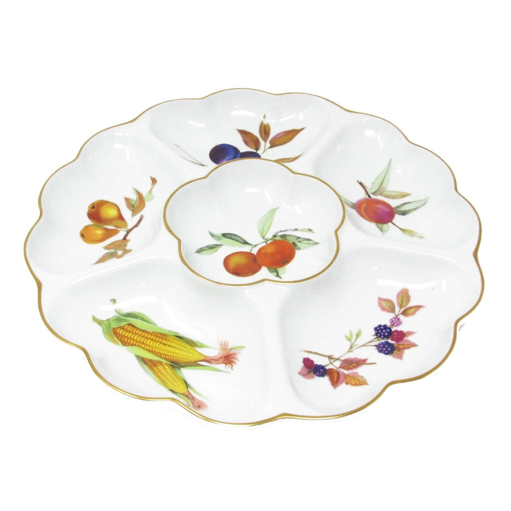 Royal Worcester Evesham Gold Crudite