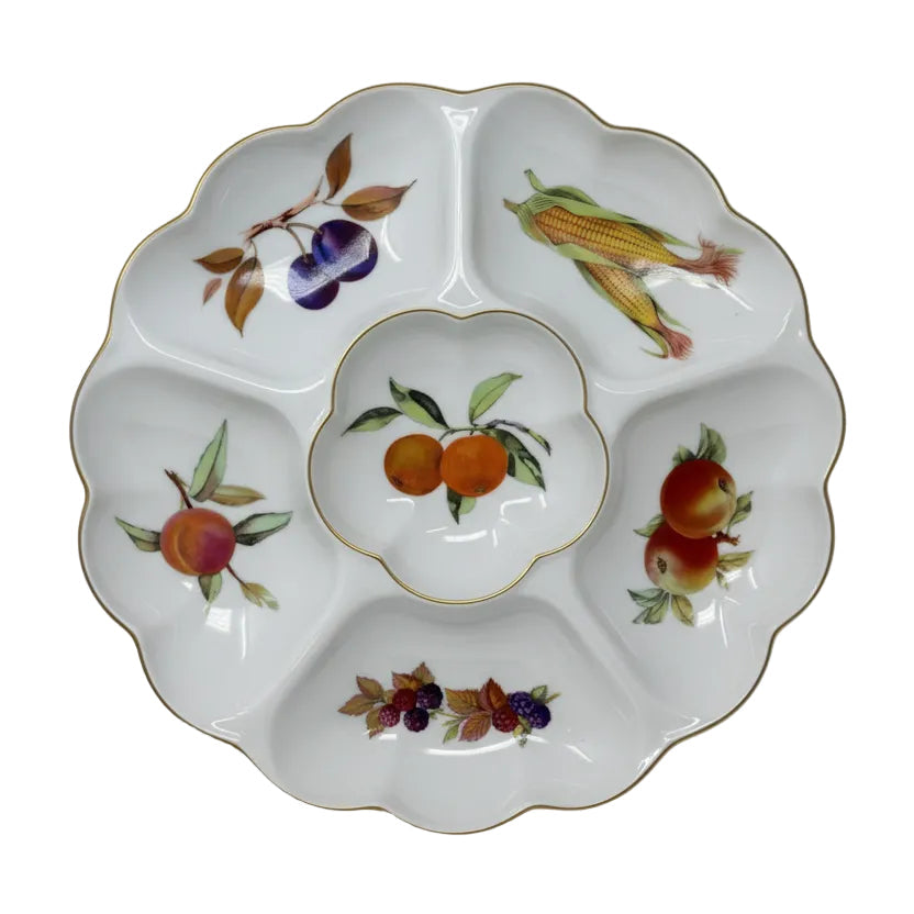 Royal Worcester Evesham Gold Crudite