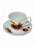Royal Worcester Evesham Gold Cup & Saucer