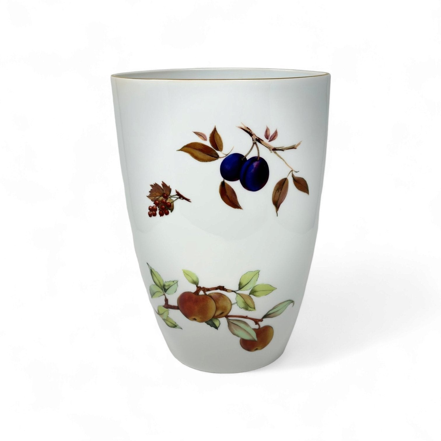Royal Worcester Evesham Large Gold Vase