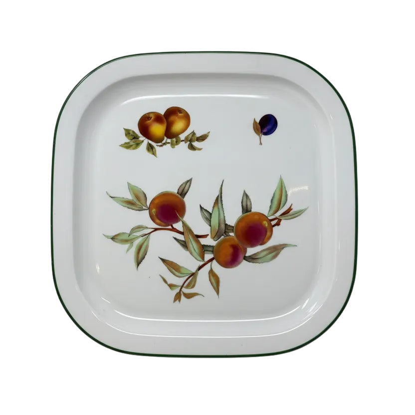 Royal Worcester Evesham Vale 14" (34cm) Square Platter
