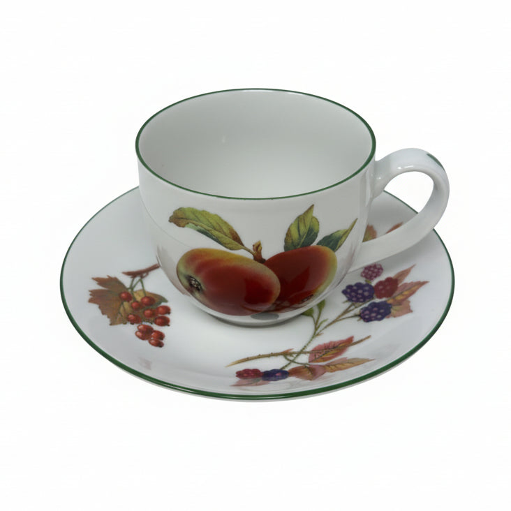 Royal Worcester Evesham Vale Cup & Saucer