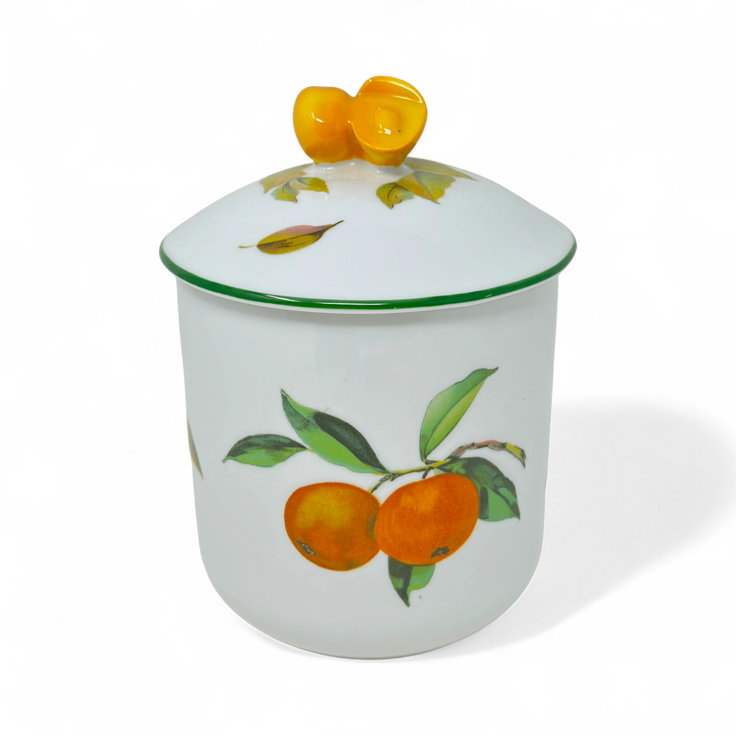 Royal Worcester Evesham Vale Medium Canister & Lid